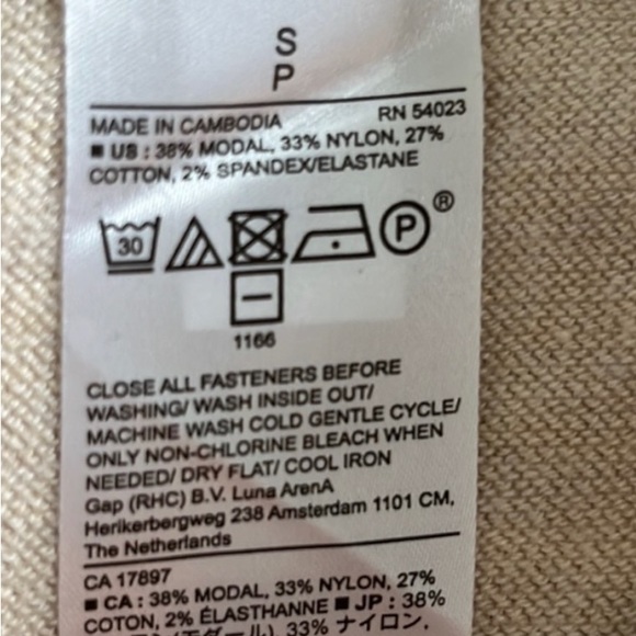 🌸 knit set / jumpsuit style 🧶 S cotton mix top pant beach holiday lounge vacay … - Picture 2 of 6